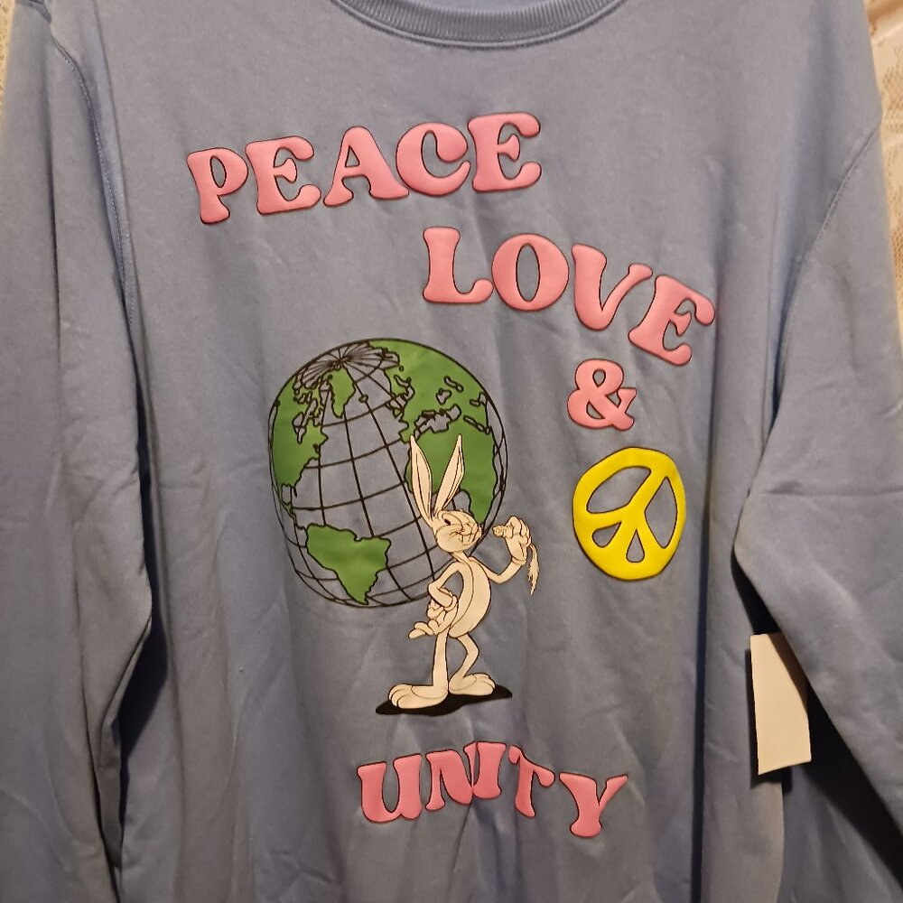 NWT Looney Tunes Men's/Unisex Fleece Size L